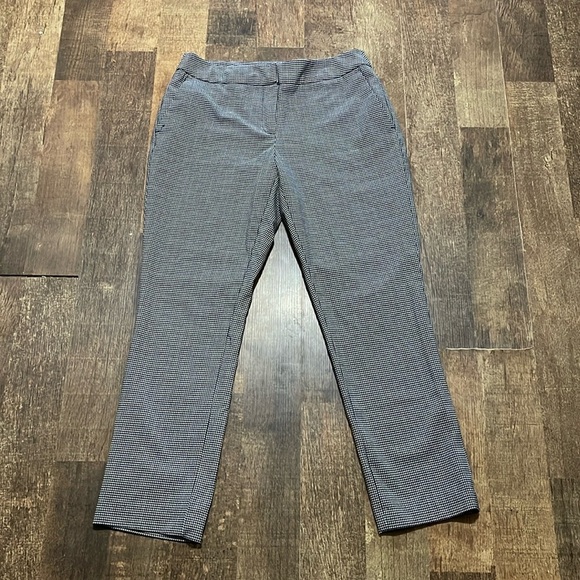 Adrienne Vittadini Checkered Business Pants Trousers - Picture 1 of 4